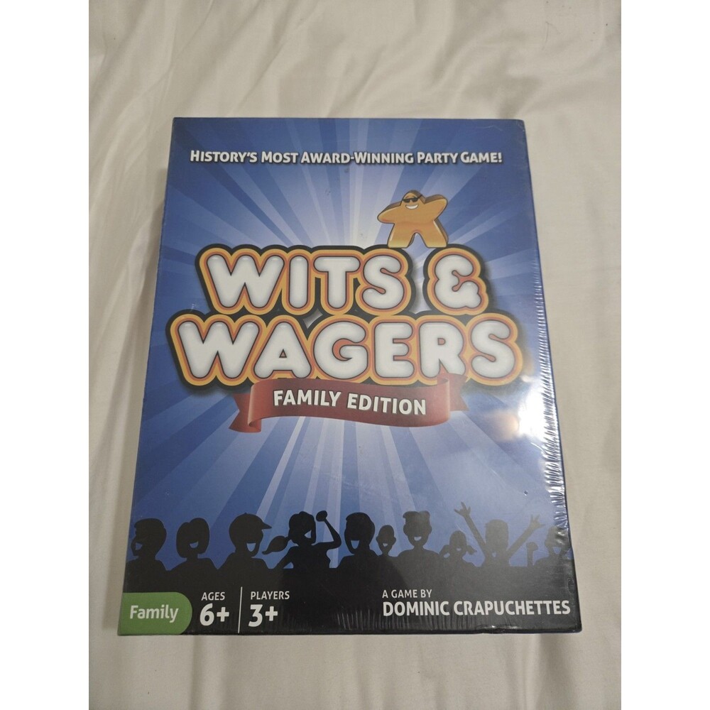 Wits & Wagers Family Edition Party Game NEW Factory Sealed - Northstar Games NIB
